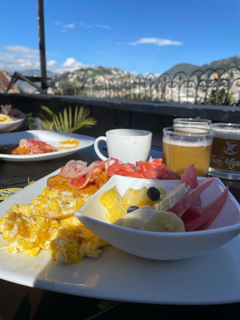Hostal La Guayunga Rooftop Quito Eksteriør bilde